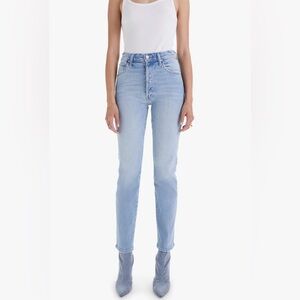 MOTHER High Rise Light Blue Jeans- SIZE 27